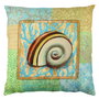 Aberto Design Cojín Multicolor con Relleno de Silicona 43x43 cm